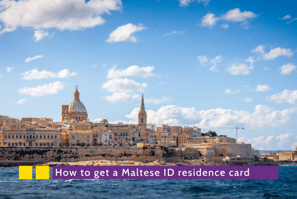 Maltese ID residence card